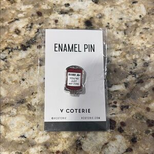 Figs “You’re just my type” Enamel Pin